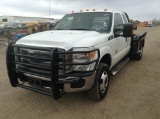 2012 Ford F-350 Super Dut Pickup Truck 4X4 V8, 6.7L T , Fuel Type: B , Transmission: A6 , Color: Whi