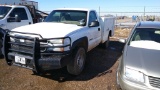 2006 Chevrolet Silverado Pickup Service Truck 4WD V8, 6.0L , Fuel Type: G , Transmission: 0 , Color: