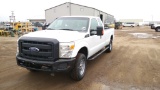 2015 Ford F-250 Super Dut Pickup Truck 4X4 V8, 6.2L , Fuel Type: F , Transmission: A6 , Color: White