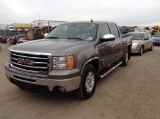 2012 GMC Sierra 1500 Pickup Truck 4X4 V8, 5.3L , Fuel Type: F , Transmission: A6 , Color: GrAY , ODO