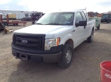 2013 Ford F-150 Pickup Truck 4X4 V8, 5.0L , Fuel Type: F , Transmission: A6 , Color: D2231White , OD