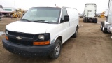 2007 Chevrolet Express Work Van RWD V8 , Fuel Type: G , Transmission: Automatic , Color: White , ODO