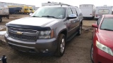 2009 Chevrolet Suburban SUV SUV 4X4 V8, 5.3L , Fuel Type: F , Transmission: A6 , Color: Silver , ODO