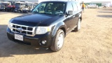 2008 Ford Escape SUV SUV FWD I4, 2.3L , Fuel Type: G , Transmission: A4 , Color: Black , ODO Reads: 