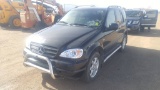 1999 Mercedes-Benz M-Clas SUV SUV AWD V8, 4.3L , Fuel Type: G , Transmission: A5 , Color: Black , OD