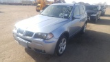 2006 BMW X3 SUV SUV AWD I6, 3.0L , Fuel Type: G , Transmission: 0 , Color: Silver , ODO Reads: 11008