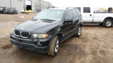 2006 BMW X5 SUV SUV AWD I6, 3.0L , Fuel Type: G , Transmission: 0 , Color: Black , ODO Reads: 134581