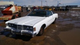 1973 Ford Galaxie 500 Sedan RWD V8 , Fuel Type: G , Transmission: Automatic , Color: White , ODO Rea