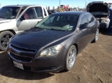 2011 Chevrolet Malibu Sedan Car FWD I4, 2.4L , Fuel Type: F , Transmission: A6 , Color: GrAY , ODO R