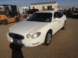 2006 Buick LaCrosse Sedan Car FWD V6, 3.8L , Fuel Type: G , Transmission: A4 , Color: White , ODO Re