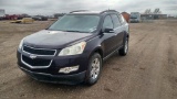 2010 Chevrolet Traverse SUV SUV FWD V6, 3.6L , Fuel Type: G , Transmission: A6 , Color: Black , VIN: