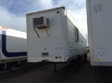 1983 Utility Office Trailer , Length: 53' , Dual Tandem Axle , Inverted 5th Wheel , Color: White , A