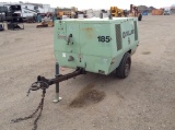 Sullair 185 Compressor Trailer , Length: 8' , Single , Pintle , Color: Green , Asset #: R833 , VIN: 