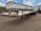 1989 Nu-Van Flatbed Trailer w/Roller Deck , Length: 53' , Dual Tandem Axle