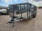2015 Lamar Landscape Trailer , Length: 20' , Tandem , Bumper Hitch , Color: