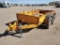 1975 Kort Material Trailer , Length: 8' , Tandem , Pintle , Color: Yellow ,
