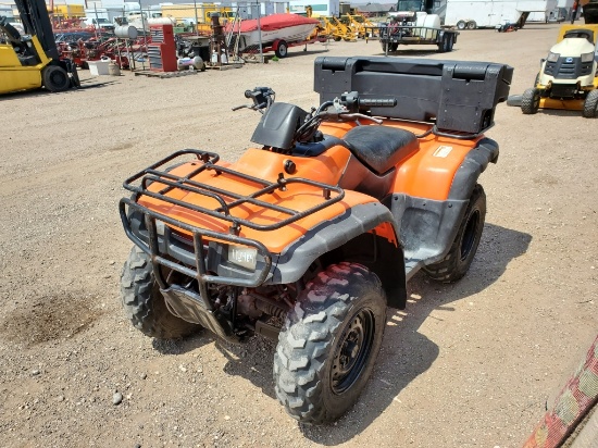 2000 Honda ATV Engine Type: 2 Cyl , Fuel Type: G , Transmission: Automatic