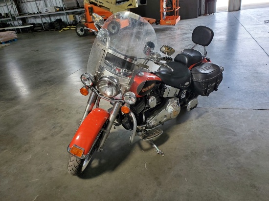 2001 Harley Davidson Heritage Soft Tail Motorcycle Engine Type: 1500cc , Fu