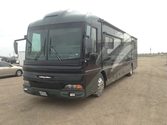 "2003 Fleetwood Spartan 40' Motorhome (2) Popout Slides, Awnings, Fridge, S