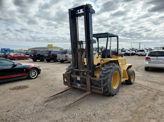 KD All Terrain 6000lb Forklift Tilt and Side Shift Engine Type: 3 Cyl , Fue