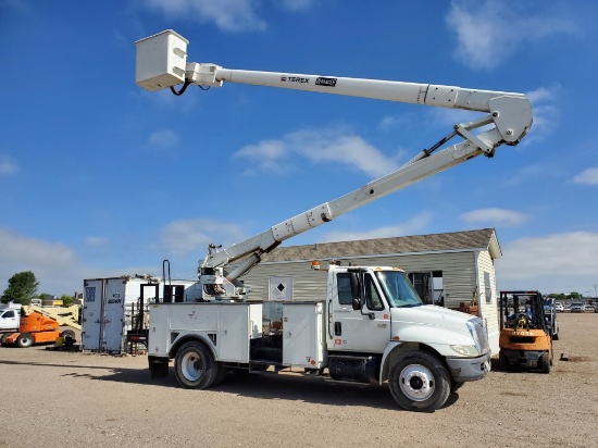 2007 International 4300 Service Bucket Truck Hi-Ranger 5TC-55 55' Bucket Li