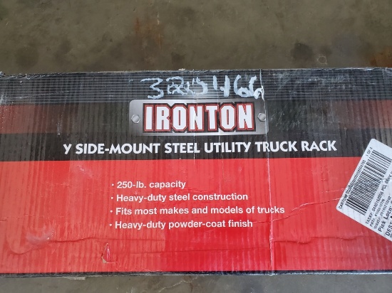 Ironton Y Side-Mount Steel Utility Truck Rack New in Box