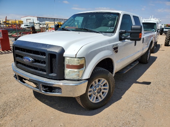 2008 Ford F-250 Super Dut Pickup Truck 4WD V8, 6.4L T , Fuel Type: D , Tran