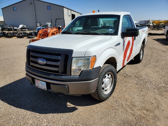 2011 Ford F-150 Pickup Truck 4X4 V6, 3.7L , Fuel Type: F , Transmission: A6