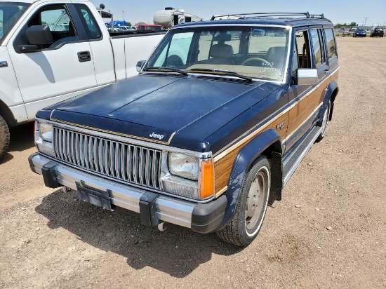 1985 Jeep Wagoneer SUV SUV Turbo Diesel 4WD I4, 2.1L T , Fuel Type: D , Tra