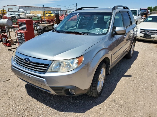 2009 Subaru Forester Wagon Car AWD H4, 2.5L , Fuel Type: G , Transmission: