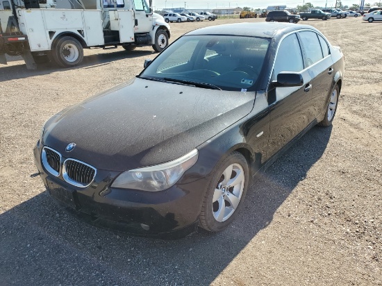 2006 BMW 5 Series Sedan Car RWD I6, 3.0L , Fuel Type: G , Transmission: 0 ,