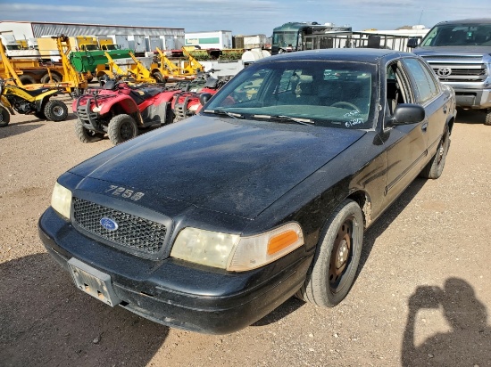 2010 Ford Crown Victoria Sedan Car *ODOMETER WILL NOT LIGHT UP* RWD V8, 4.6