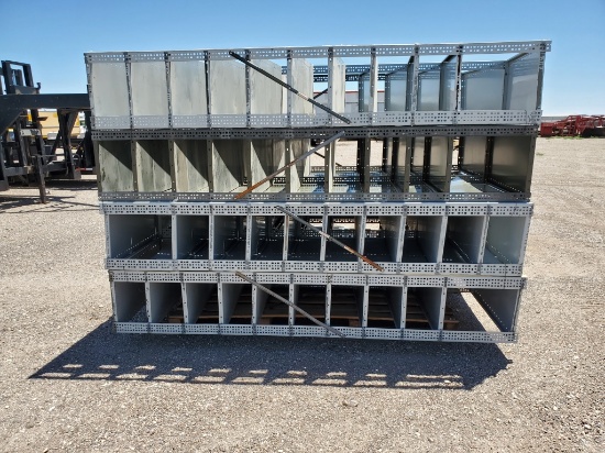 (4) 6' x 18" x 9' Dexron Shelving