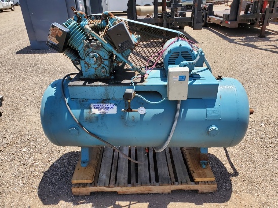 10Hp 120 Gallon 3 Phase  American Air Compressor