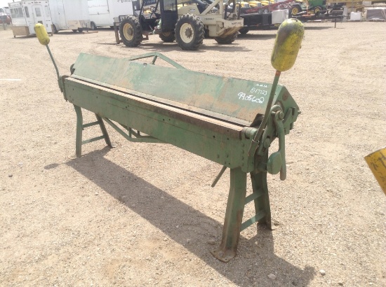 Large Green Metal Brake