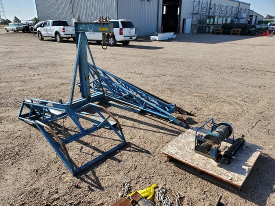 RGC Hydra Pak and RGC Hoist w/Attachments 40) R&G 50LBS Weights