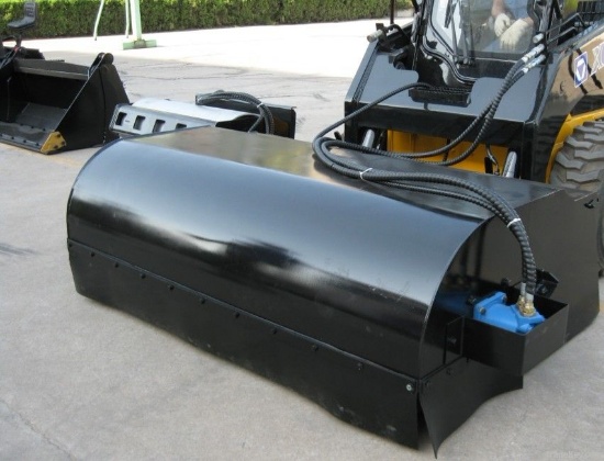 72'' Skid Steer Sweeper w/Pick up Bucket TMG-PS72