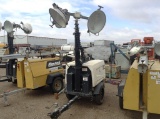 Atlas Copco V4 Light Tower Engine Type: 2 Cylinder , Fuel Type: D , Meter R