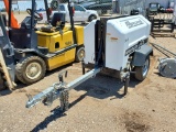 Allmand Night-Light Pro 2 Light Tower *STILL RUNS AND OPERATES, ARM WAS DAM