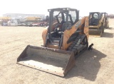 2016 Case TR270 Skid Steer on Tracks Open Operator Station, Auxiliary Hydra