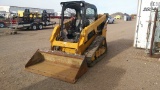 2016 Caterpillar 249D Skid Steer on Tracks Open Operator Station, Auxiliary