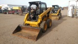2017 Caterpillar 226D Skid Steer Open Operator Station, Auxiliary Hydraulic