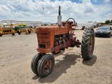 Farmall Super M Tractor Engine Type: 4 Cyl , Fuel Type: Propane , Transmiss