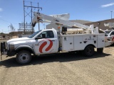 2012 Dodge Ram 5500 Arial Bucket Service Truck Chassis w/Altec Aerial , ODO