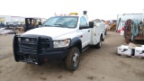 2009 Dodge 4500 Single Cab Service Truck Dually 4x4 6.7l , Fuel Type: DIESE
