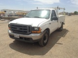 1999 Ford F-250 Super Dut Pickup Truck RWD V8, 5.4L , Fuel Type: G , Transm