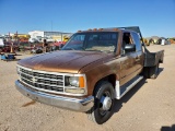 1990 Chevrolet C/K 3500 S Flatbed Pickup Truck RWD V8, 7.4L , Fuel Type: G
