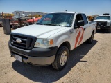 2007 Ford F-150 Pickup Truck 4WD V8, 4.6L , Fuel Type: G , Transmission: A4