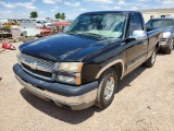 2004 Chevrolet Silverado Pickup Truck RWD V6, 4.3L , Fuel Type: G , Transmi