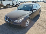 2006 BMW 5 Series Sedan Car RWD I6, 3.0L , Fuel Type: G , Transmission: 0 ,